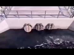 تصريف مياه الصرف الصناعي الصلبة المقاومة للتآكل واللبس Epdm المطاط البطخ غير قابل للإرجاع