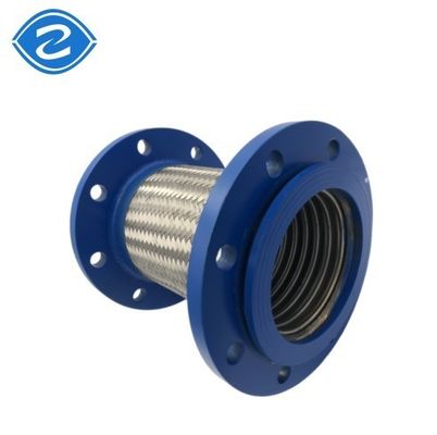مكافئ الغازات المضادة للتآكل الكيميائي 304 SS خرطوم معدني مضطلع مرن مع شاشة PTFE