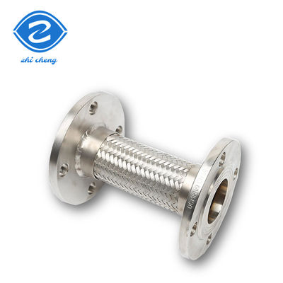 Dn500 Ss304 الخيط الفولاذ المقاوم للصدأ خرطوم معدني مرن مع التجهيزات الخيط الفولاذ الكربوني شراع بخار الموجة