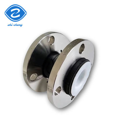 PTFE مطلي واحد الكرة المطاطي التوسع المشترك لربط السترة ويمكن ثني