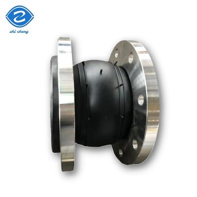 المطاط التوسع المكافئ DN450 DN100 ربط الكرة Epdm واحد فليانج الكرة المطاط المرن التوسع المشترك