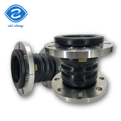 مفصل التوسع المزدوج الكرة المطاطي التوسع المشترك الحجم الاسمي DN25 DN3000