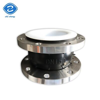 تم تطويرها لخفض الصيانة وامتصاص الحركة في أنابيب صمام مضخة في وخارج 304 الفولاذ المقاوم للصدأ المكسوة PTFE مرنة