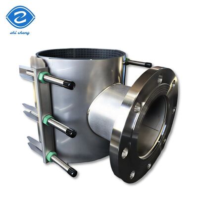 مشابك إصلاح مزدوجة معتمدة بحريًا وغير قابلة للتفكيك مع وصلات ملولبة لإصلاح الأنابيب السريع