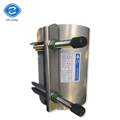 مشابك إصلاح الأنابيب المصنوعة من الفولاذ المقاوم للصدأ خفيفة الوزن مع سهولة التركيب لإصلاح التسرب